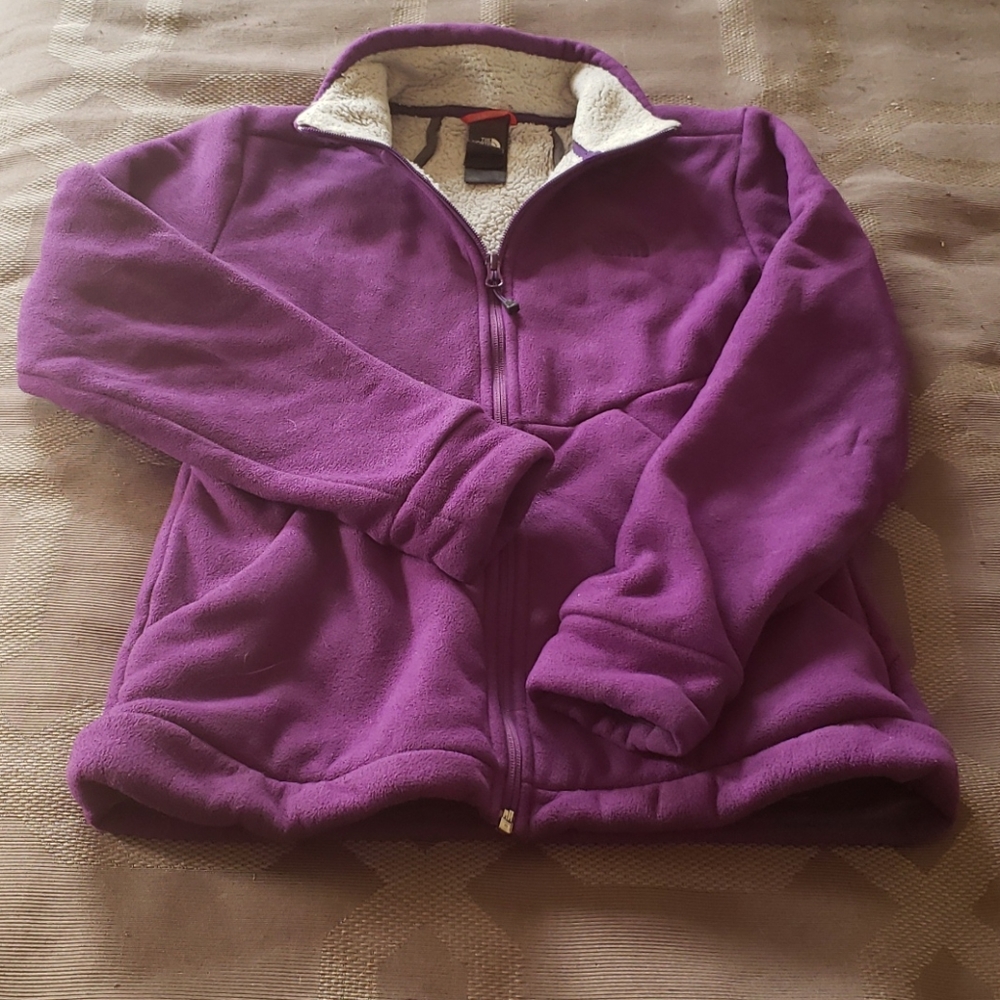 Purple North Face fleece